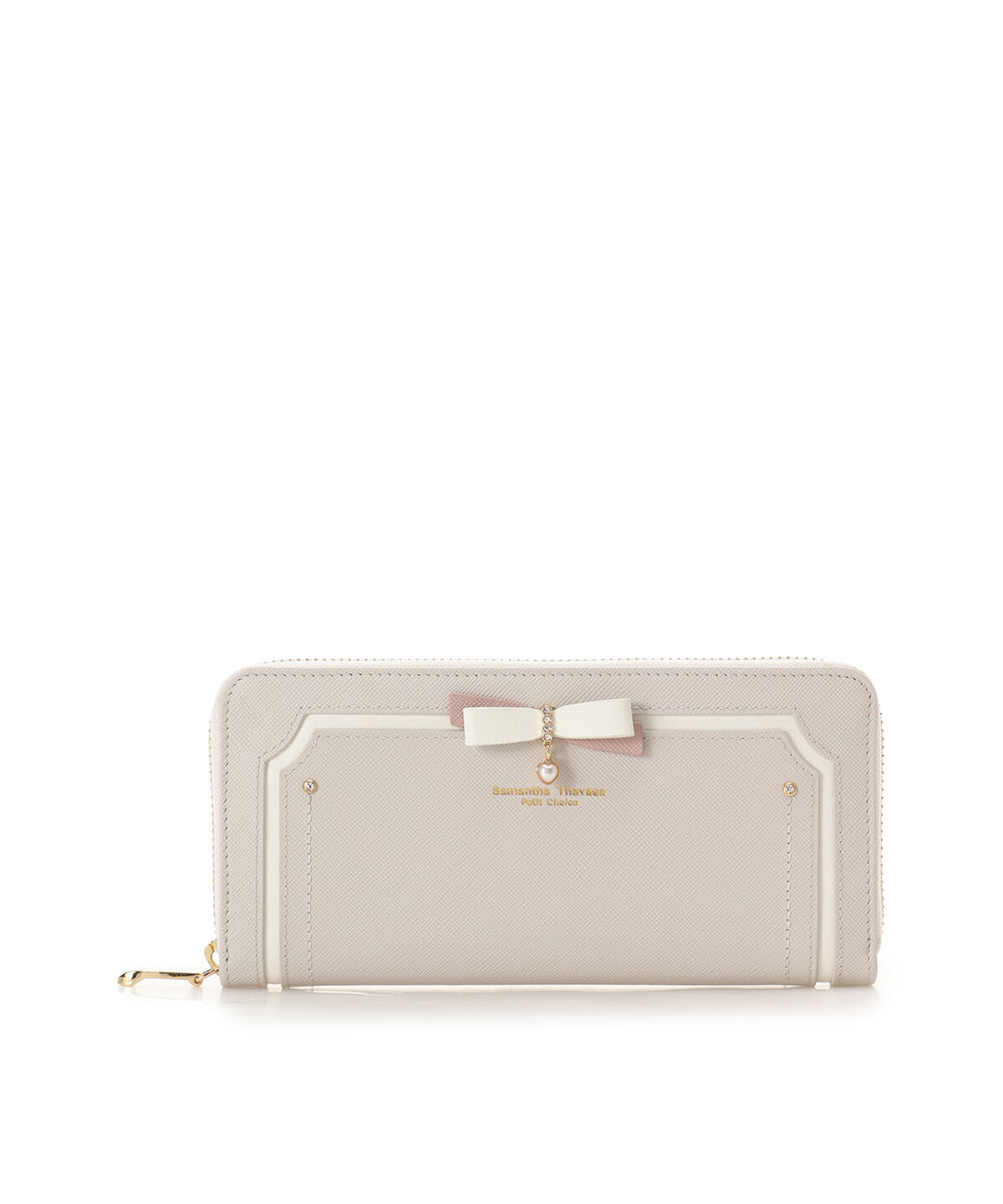 Samantha Thavasa Petit Choice「バイカラーリボン 長財布」|財布|