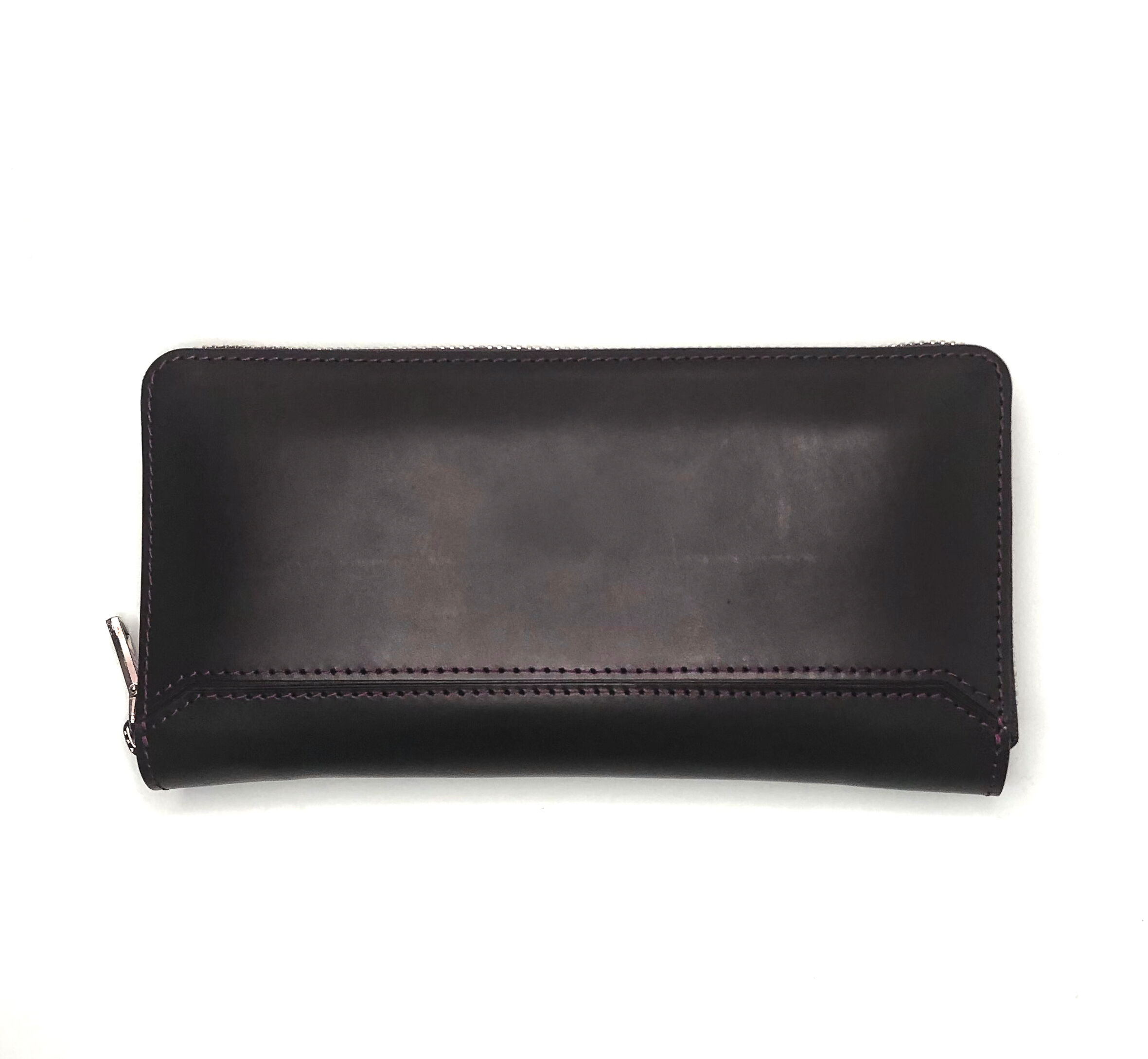 master-piece「lecter ラウンドファスナーウォレット」|財布|アカ