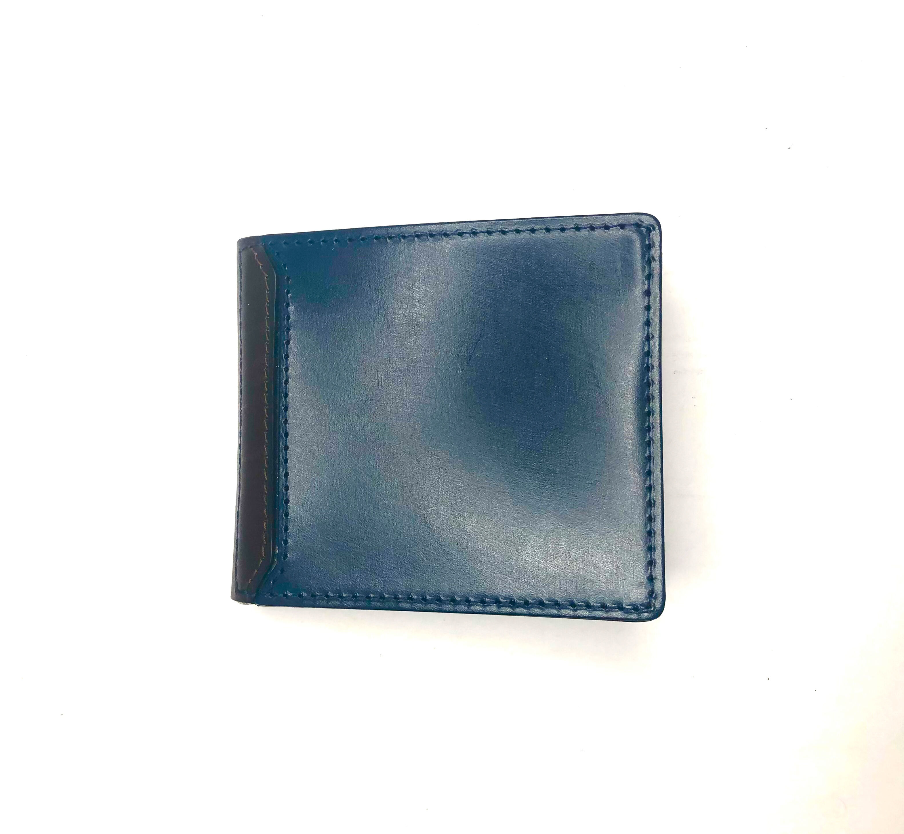 master-piece「bridle マネークリップ」|財布|ネイビー