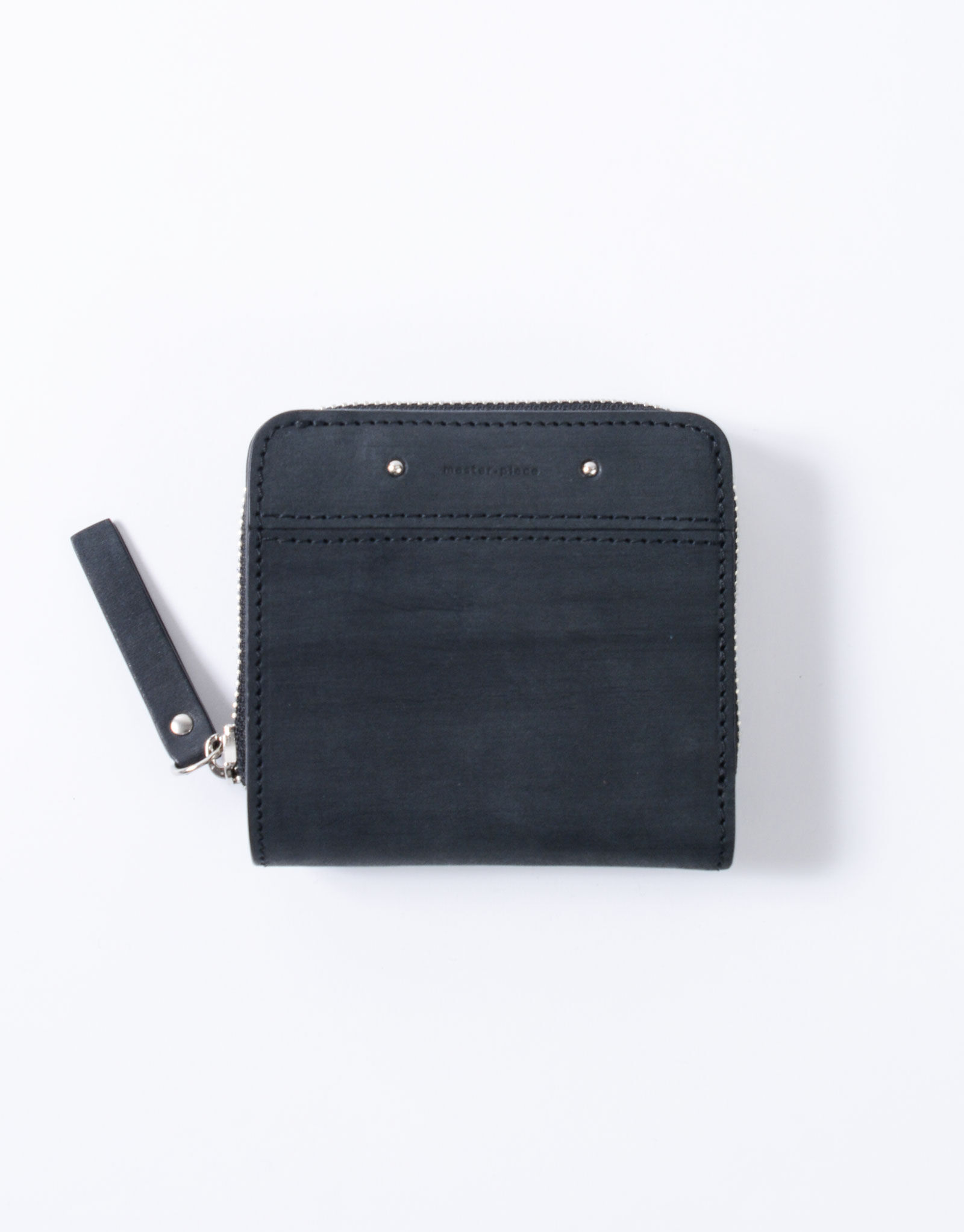 master-piece「Sand ラウンドファスナーコンパクトウォレット」|財布|クロ