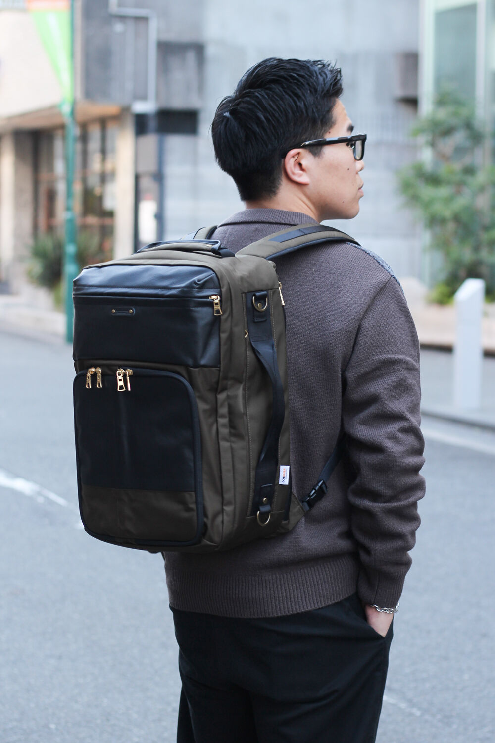 master-piece「SPEC LIMITED EDITION 3WAYバックパック」|リュック|オリーブ