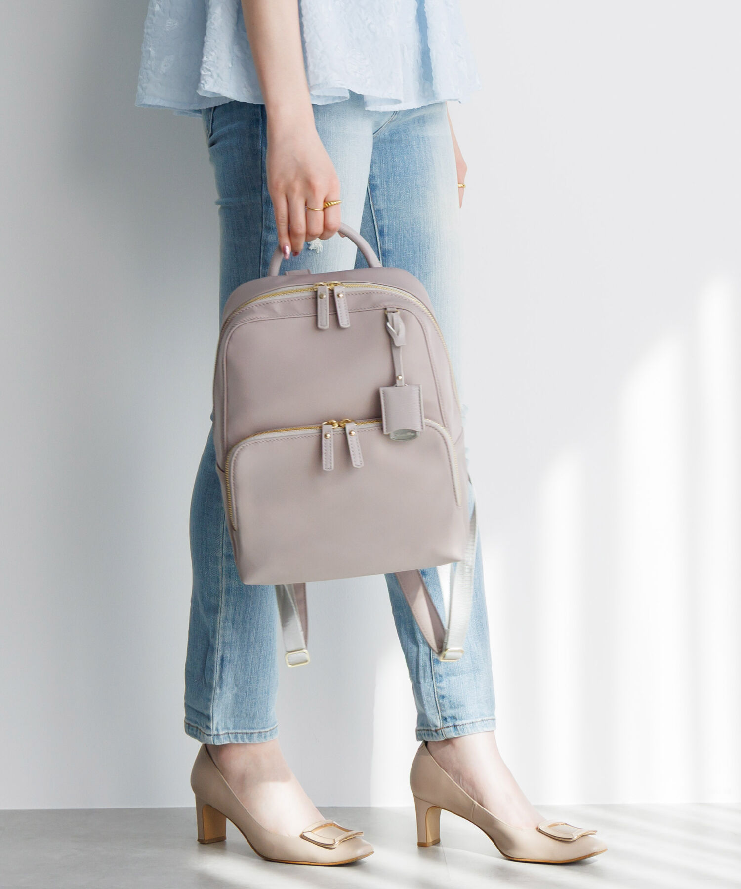 Jewelna Rose「Jewelna Rose フレイヤ・リュック2 エアリィ ミドル 16263」|リュック|