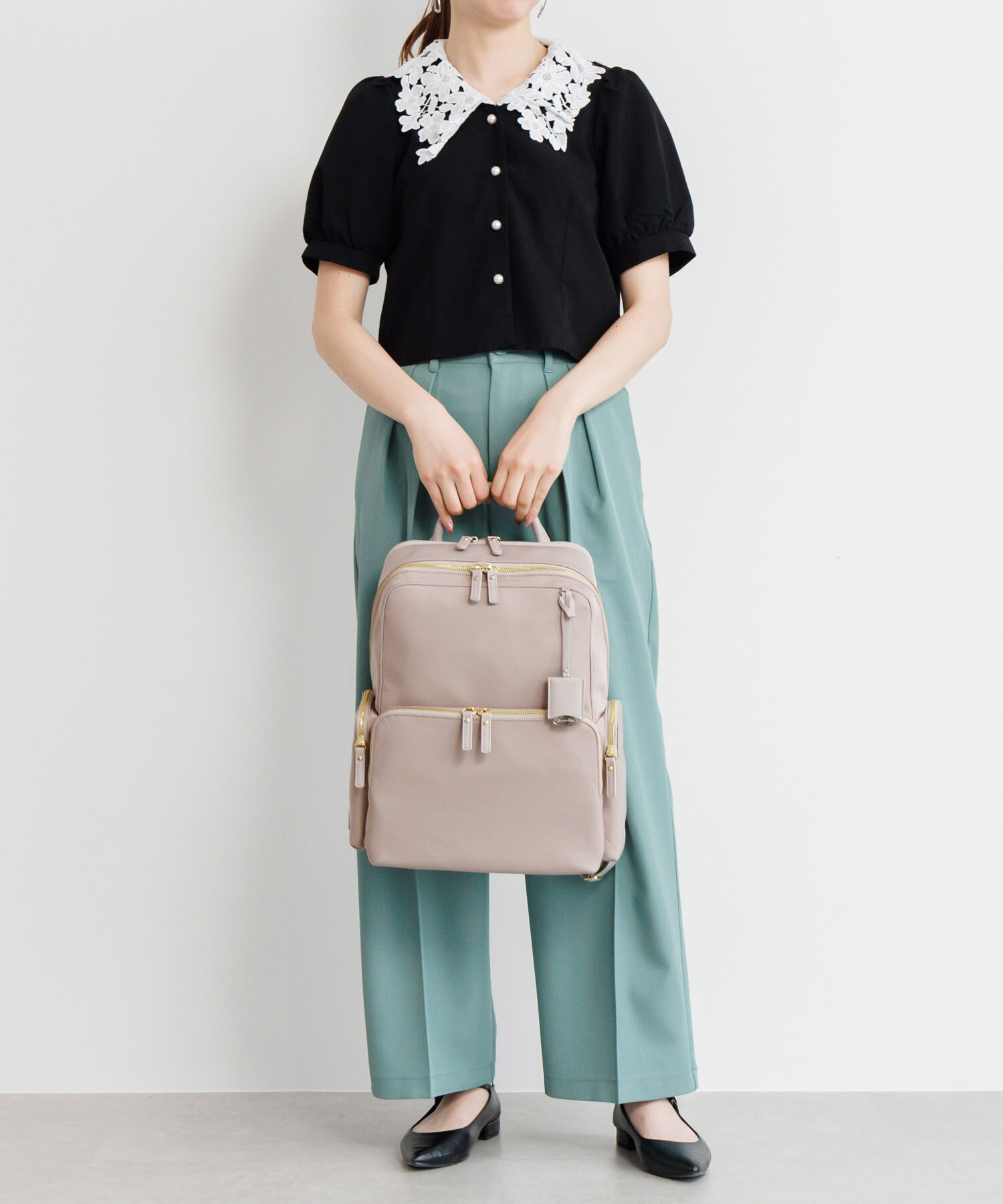 Jewelna Rose「Jewelna Rose フレイヤ・リュック2 エアリィ ミドル 16263」|リュック|