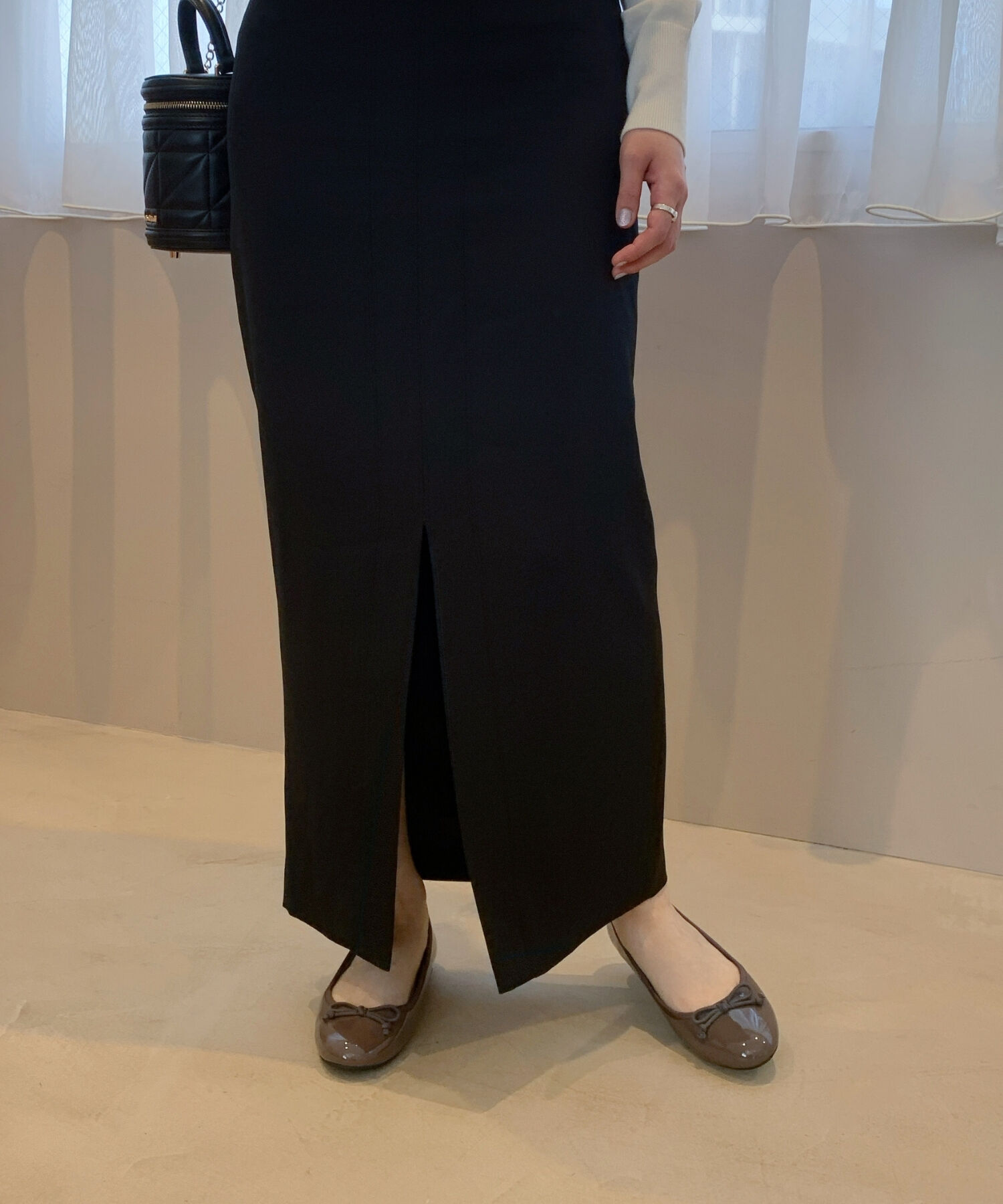 ORiental TRaffic「【 WEB限定 /累計7万足突破】 バレエシューズ /R-4006 パンプス フラット 厚手クッション エナメル」|パンプス|