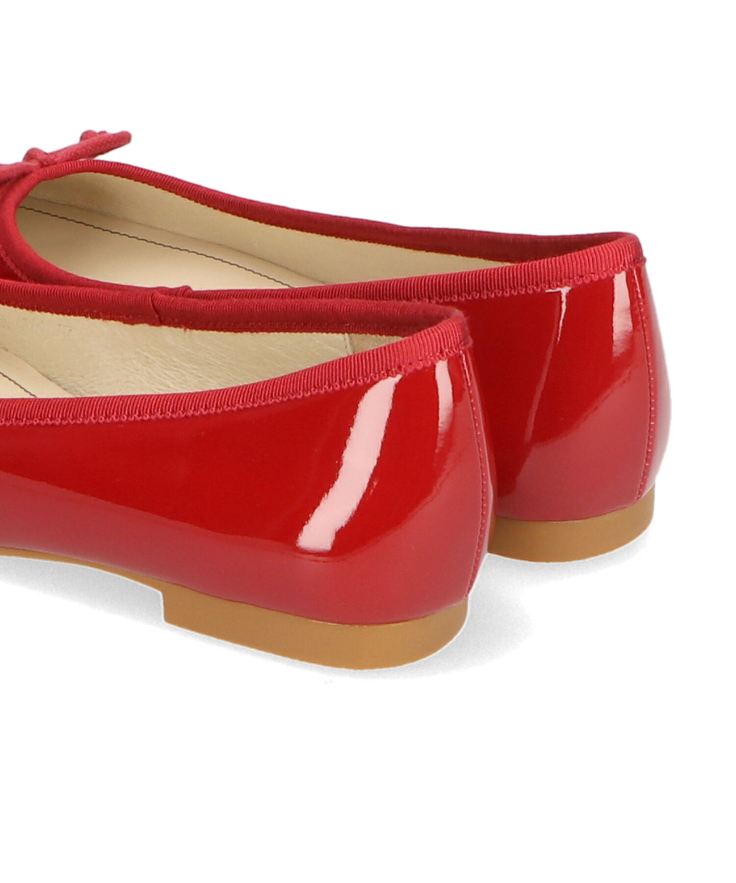 ORiental TRaffic「【 WEB限定 /累計7万足突破】 バレエシューズ /R-4006 パンプス フラット 厚手クッション エナメル」|パンプス|