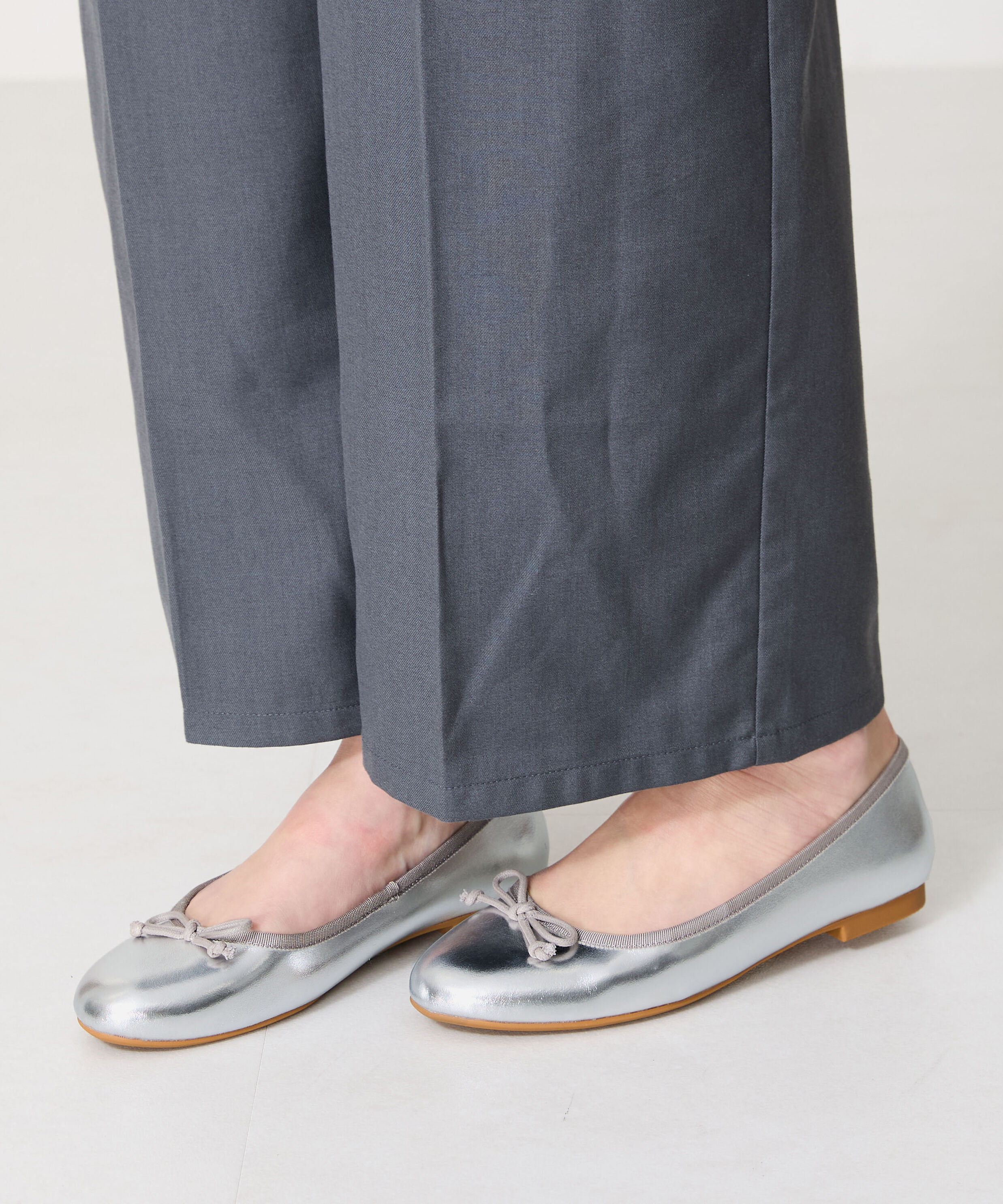 ORiental TRaffic「【 WEB限定 /累計7万足突破】 バレエシューズ /R-4006 パンプス フラット 厚手クッション エナメル」|パンプス|