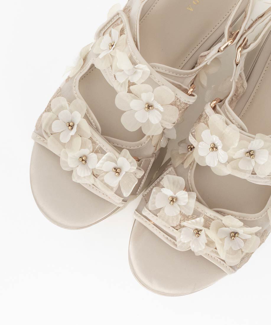  「フラワースポーツサンダル」|サンダル|