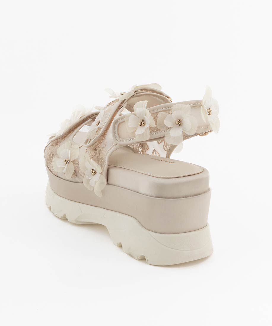  「フラワースポーツサンダル」|サンダル|