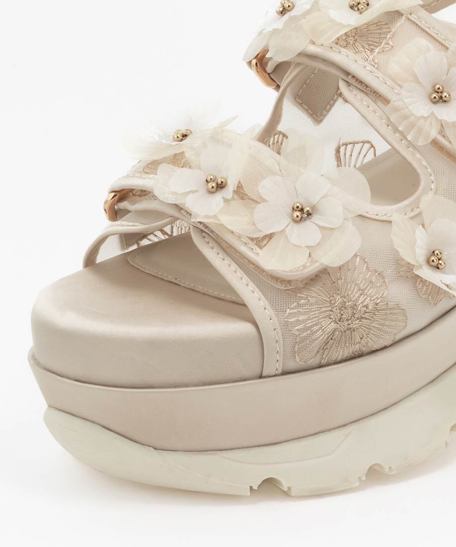  「フラワースポーツサンダル」|サンダル|