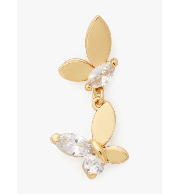 kate spade new york「ソーシャル バタフライ ドロップ ピアス」|ピアス|