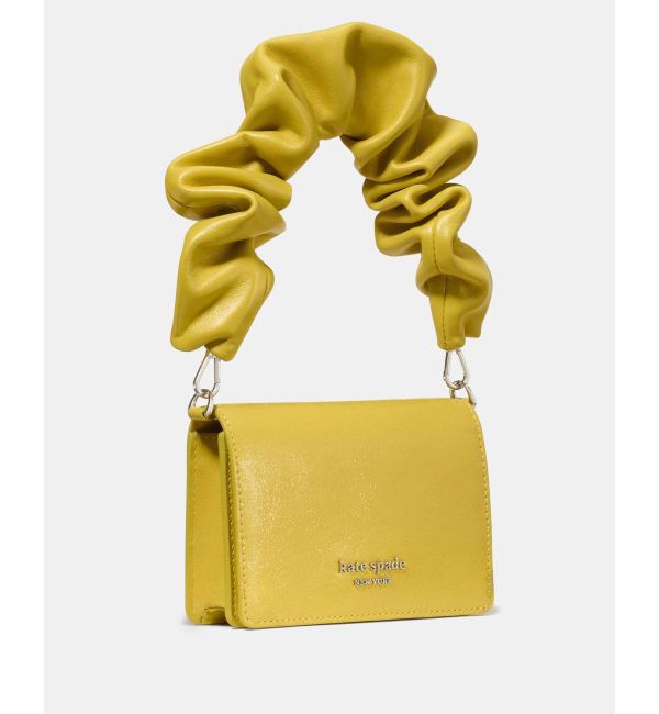 kate spade new york「ナターシャ グレイズド スクランチ ストラップ ミニ バッグ」|ストラップ|
