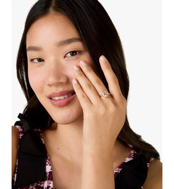 kate spade new york「サムシング スパークリー スペード リング」|リング|