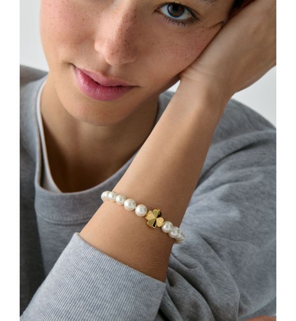 kate spade new york「スペード フラワー パール ブレスレット」|ブレスレット・バングル|