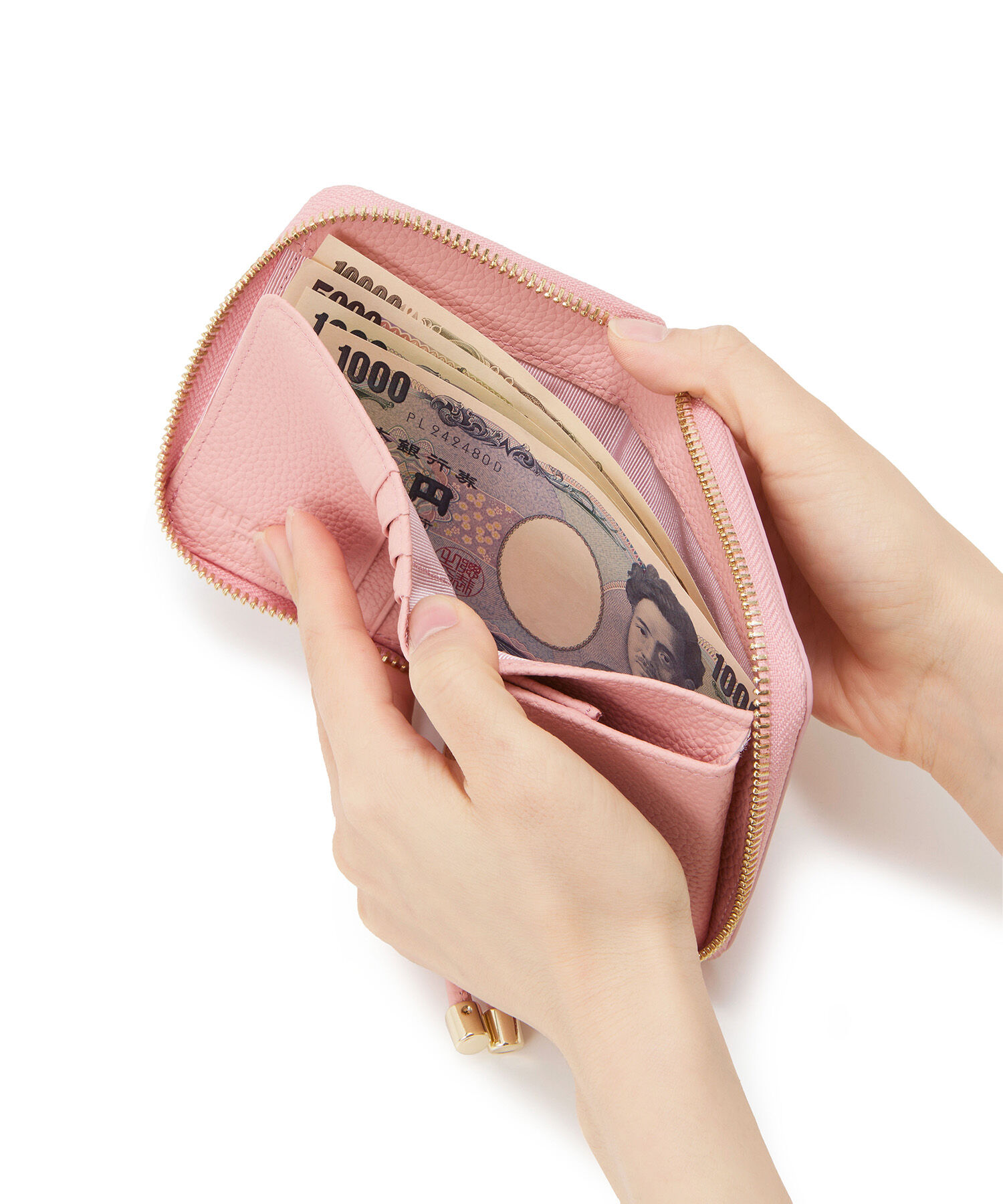 TOPKAPI TREASURE「【TREASURE TOPKAPI】シュリンクレザー 二つ折り 財布」|財布|