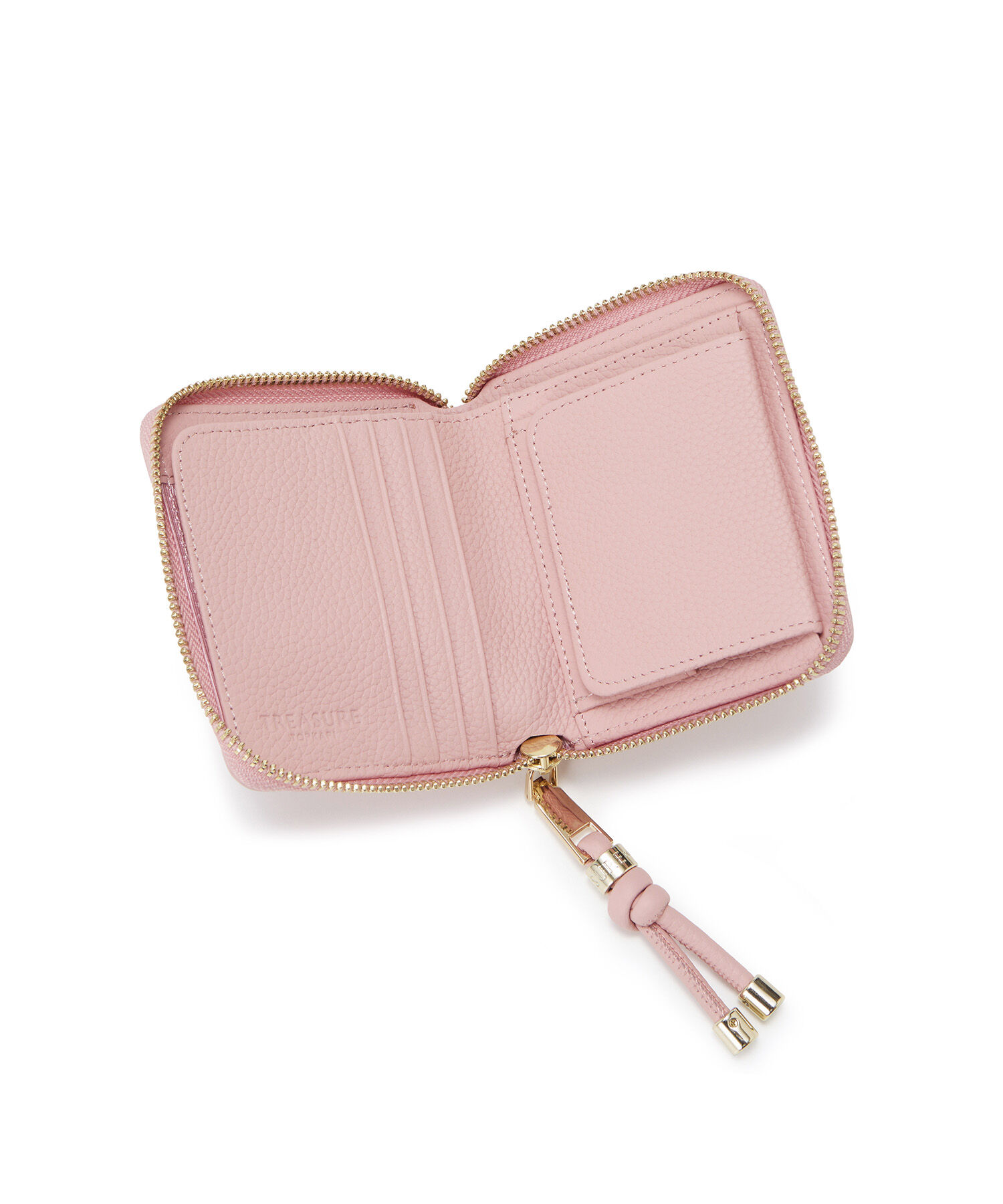 TOPKAPI TREASURE「【TREASURE TOPKAPI】シュリンクレザー 二つ折り 財布」|財布|