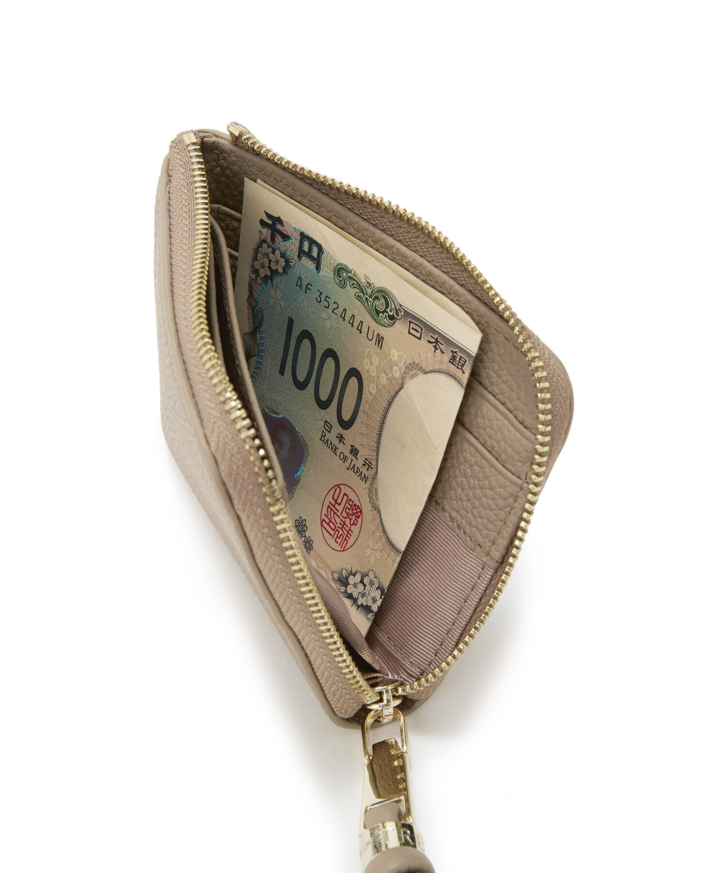 TOPKAPI TREASURE「【TREASURE TOPKAPI】シュリンクレザー Lファスナー ミニ 財布」|財布|