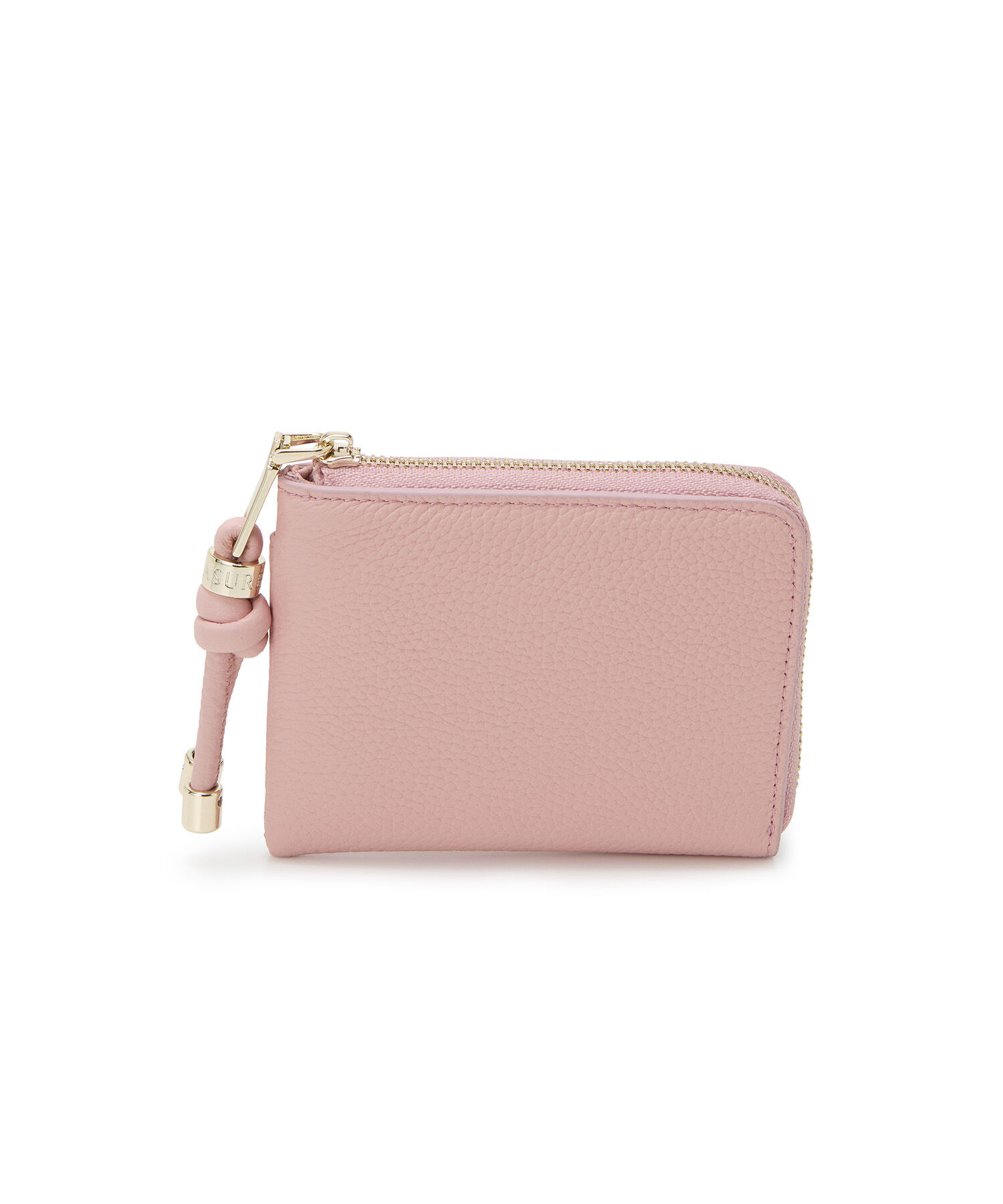 TOPKAPI TREASURE「【TREASURE TOPKAPI】シュリンクレザー Lファスナー ミニ 財布」|財布|ピンク