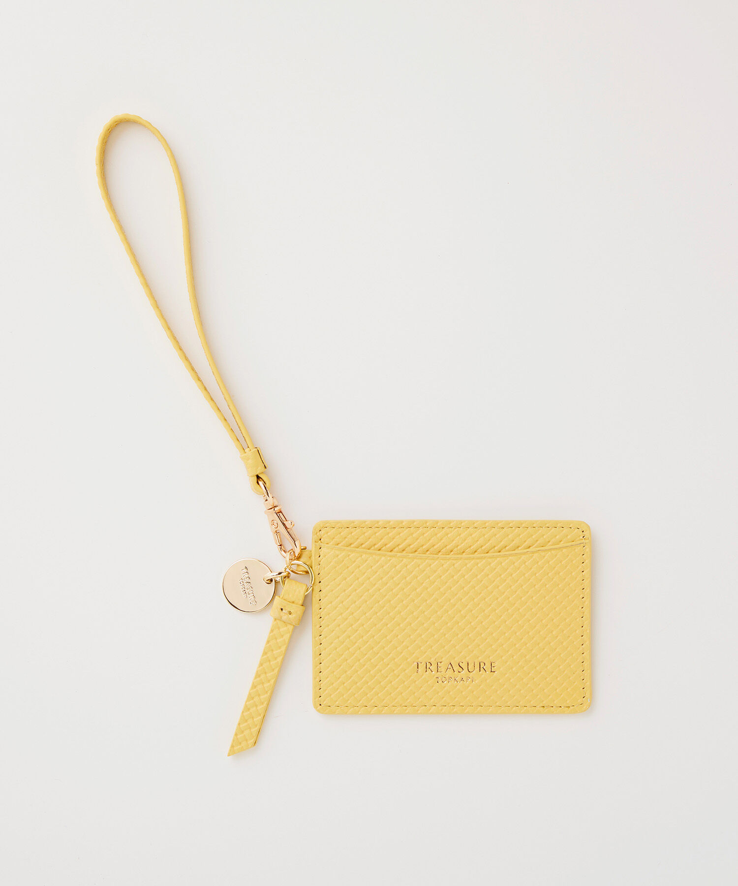 TOPKAPI BREATH「【TREASURE TOPKAPI】クロスエンボス レザー パスケース」|その他|