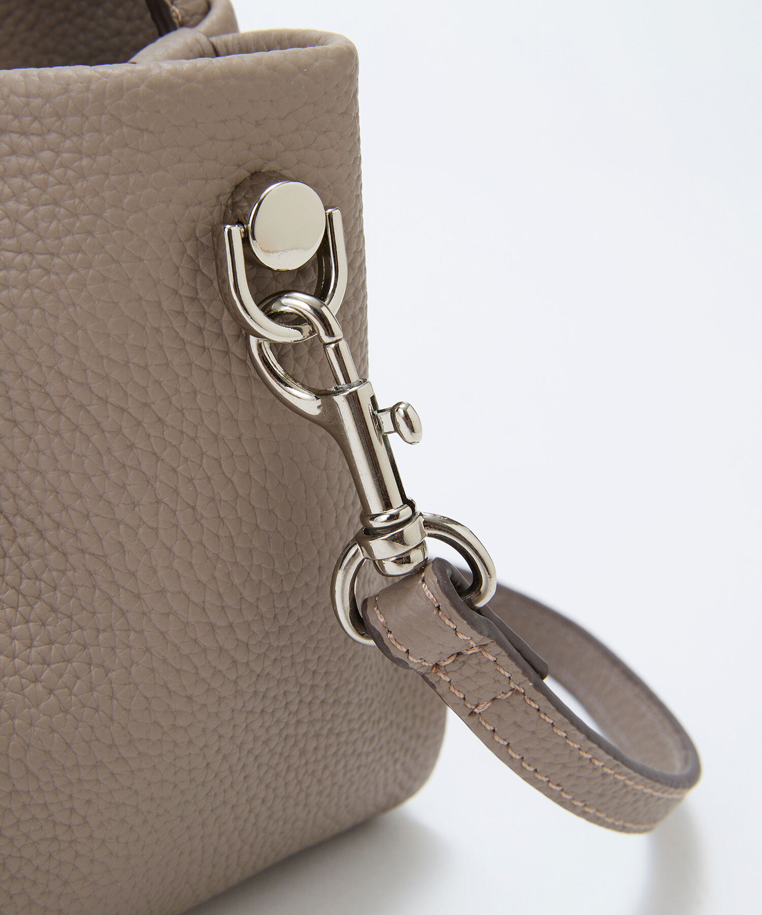 TOPKAPI BREATH「【Breath TOPKAPI】シュリンクレザー ショルダー付き ミニ トートバッグ / チャーム付き」|ショルダー・メッセンジャー|