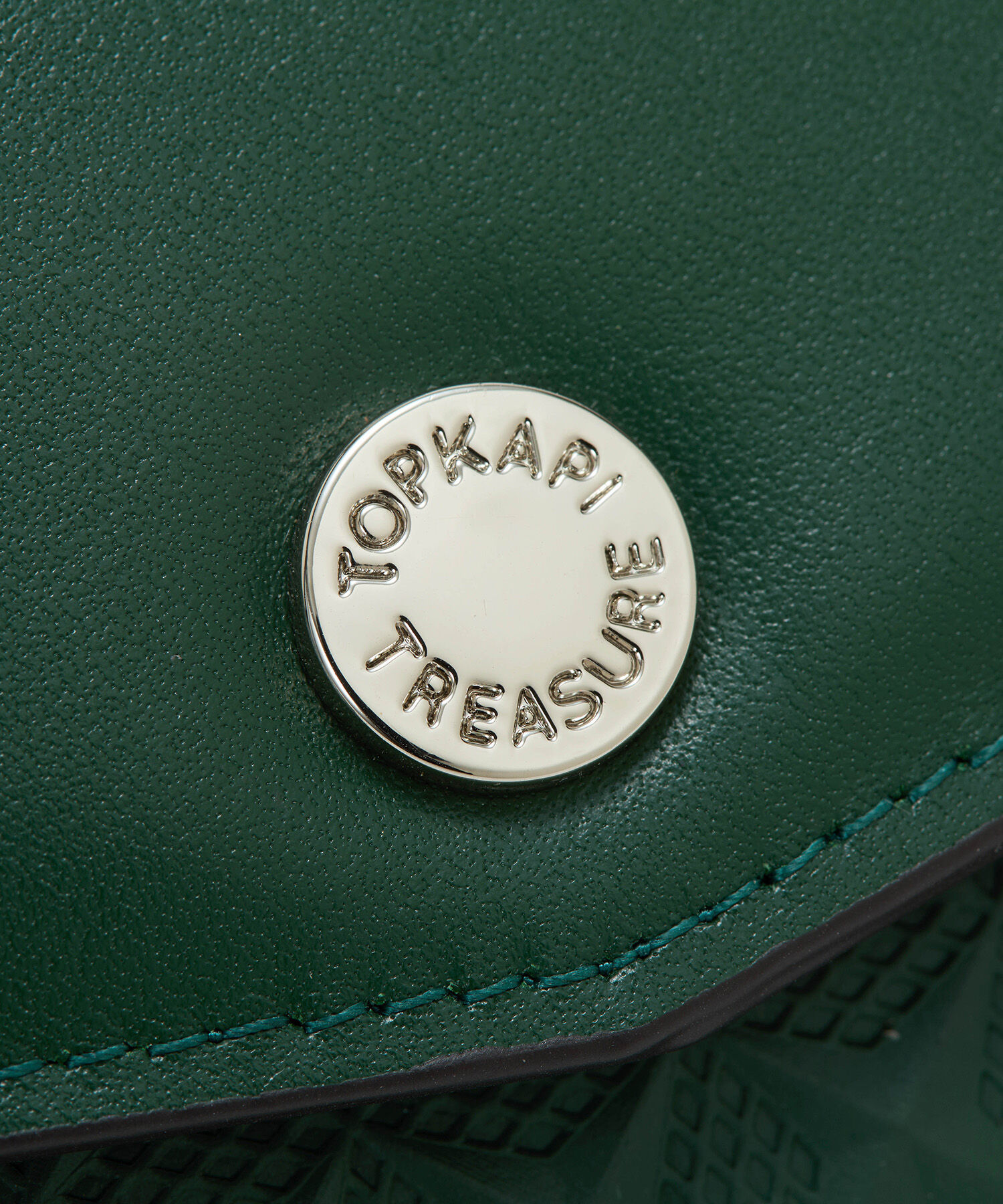 TOPKAPI TREASURE「【TREASURE TOPKAPI】スムースレザー 幾何柄 フラグメントケース」|財布|