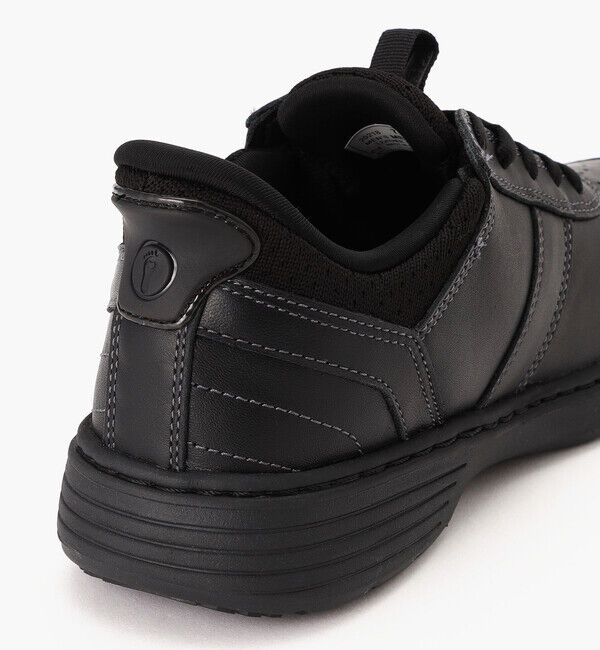 Orthofeet「【オーソフィート】ピエール ミディアム/ブラック ナチュラルレザー/シューズ メンズ」|スニーカー|