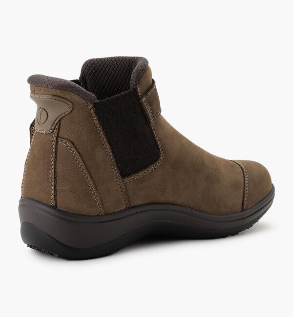 Orthofeet「【オーソフィート】ブレア ワイド/マッシュルーム ヌバックレザー/シューズ レディース」|ショートブーツ|