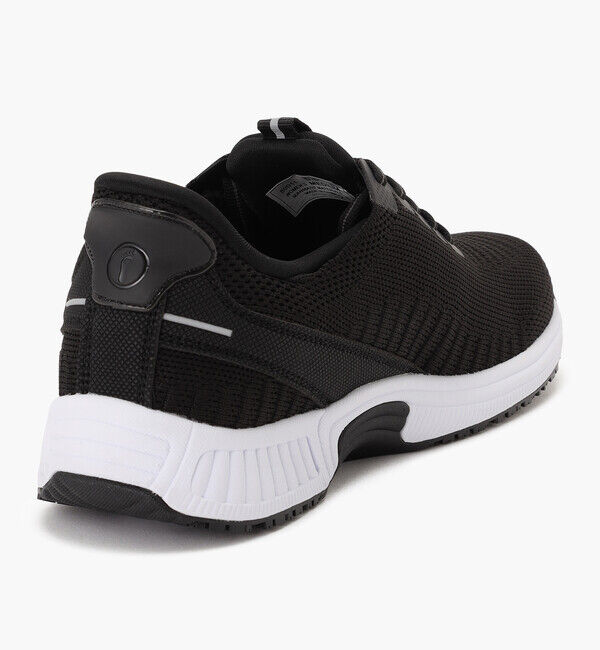 Orthofeet「【オーソフィート】キタ ミディアム/ブラック ホワイト テキスタイル/シューズ レディース」|スニーカー|