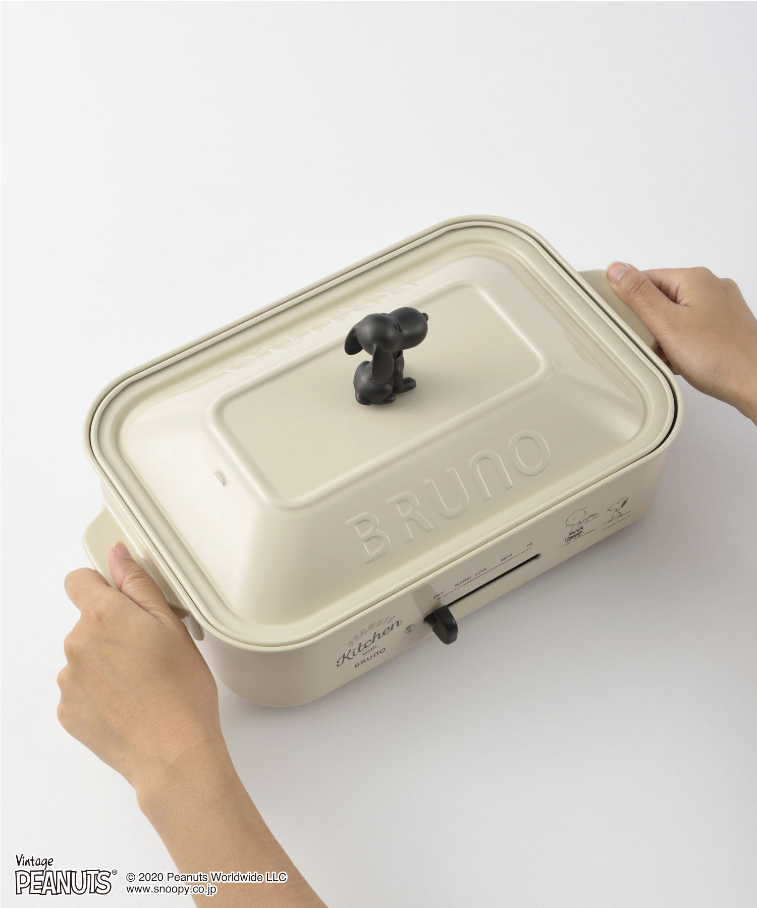 BRUNO「PEANUTSコンパクトホットプレート」|食器・キッチングッズ|