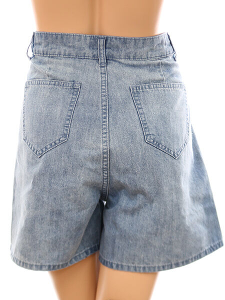 PEAK&PINE「ゆったりシルエットハイウエストデニムショートパンツ」|その他|