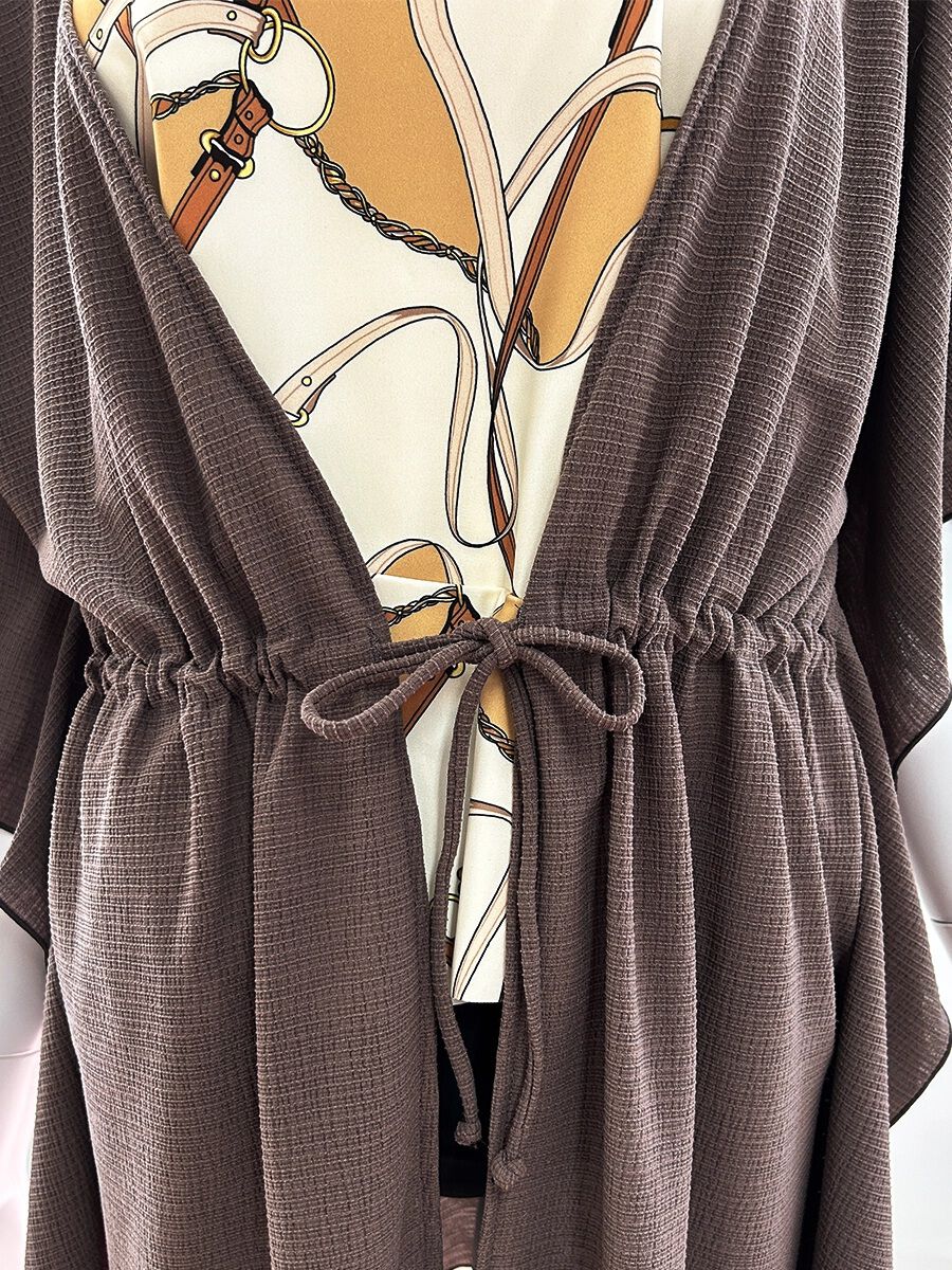 Riberce「【2024年新作リゾート】お水OK！無地プレーンガウン」|その他|