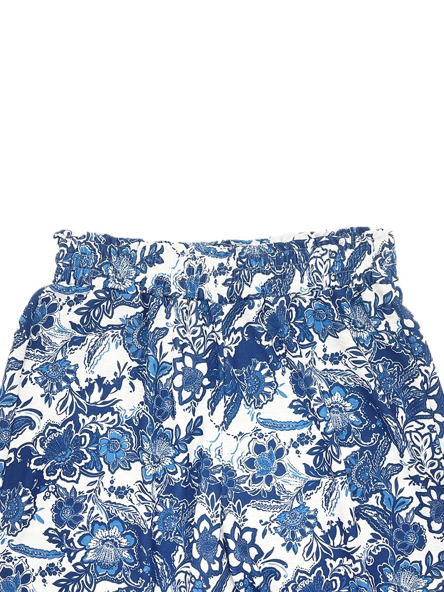 PEAK&PINE「エスニック更紗柄ロングパンツ(258024)」|ショーツ|