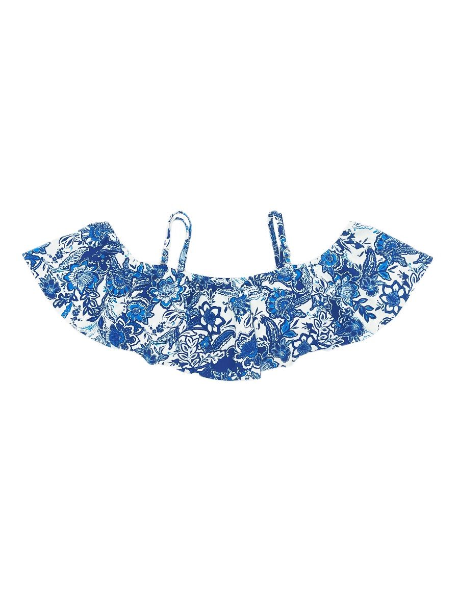 PEAK&PINE「エスニック更紗柄オフショルダービキニ」|ビキニ|