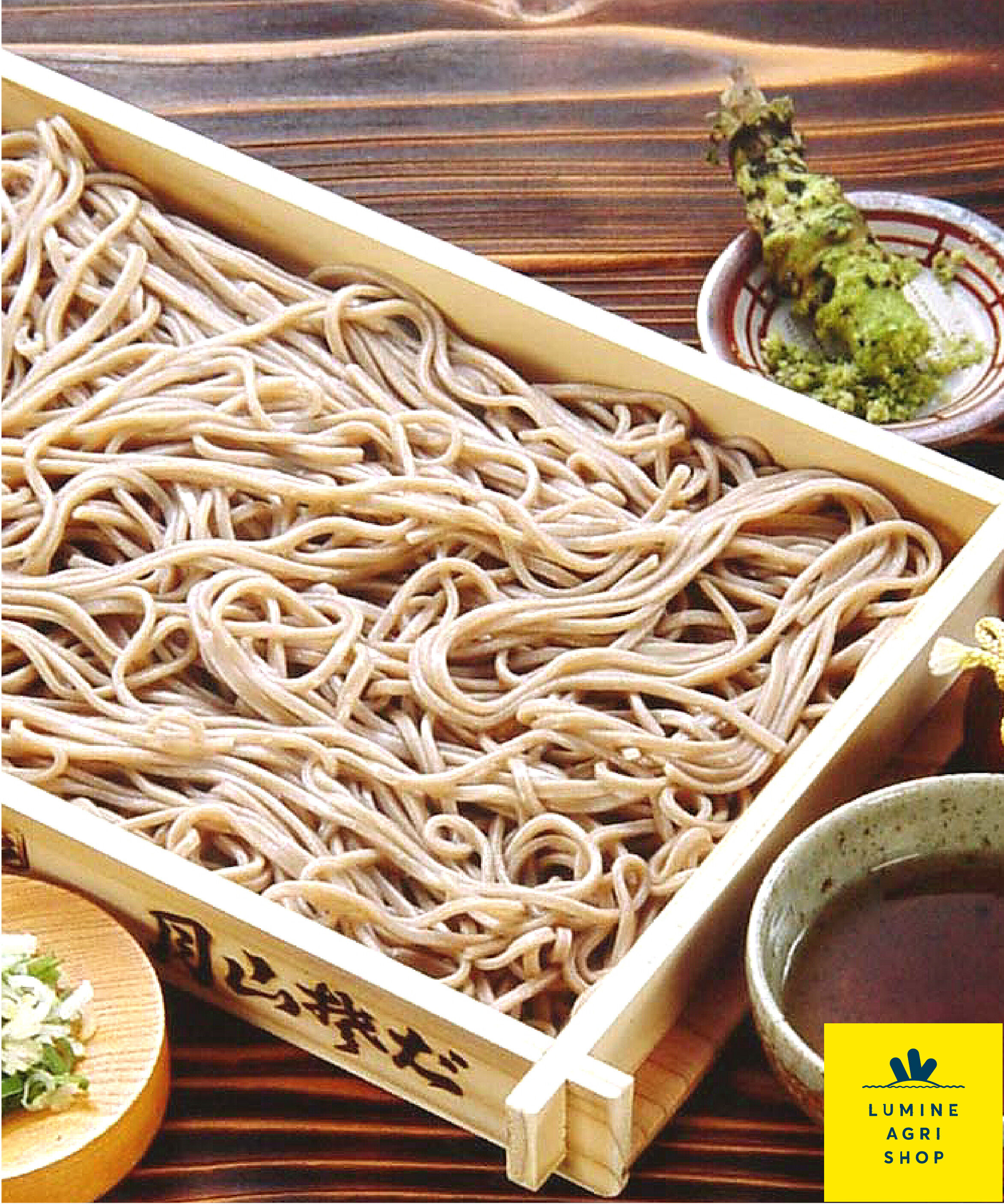 LUMINE AGRI SHOP「月山板そば　12袋」|麺類|