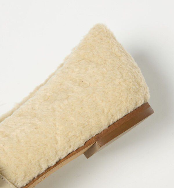 ODETTE E ODILE「ベルテッドシャギー フラット10&uarr;」|パンプス|