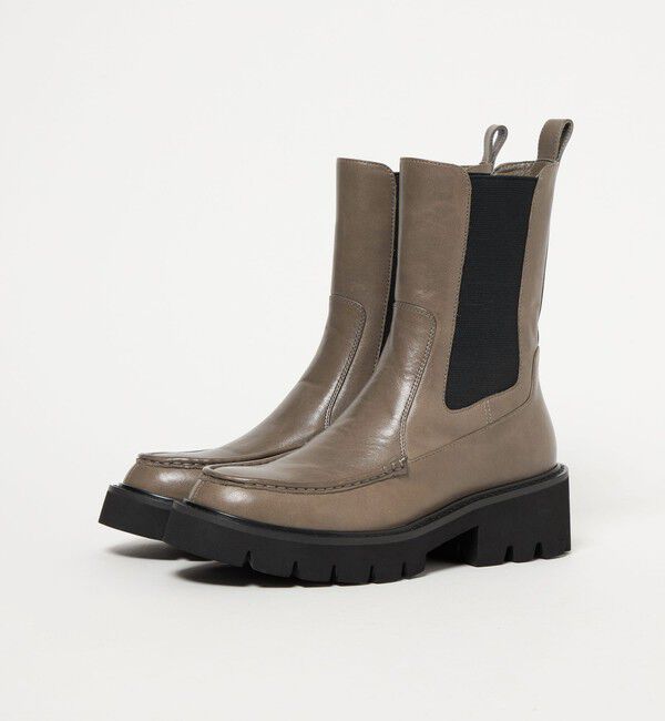 ODETTE E ODILE「チェルシーモカ ショートブーツ55&uarr;」|ショートブーツ|