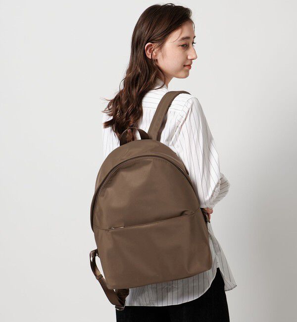 UNITED ARROWS「フロントジップ リュックサック」|リュック|