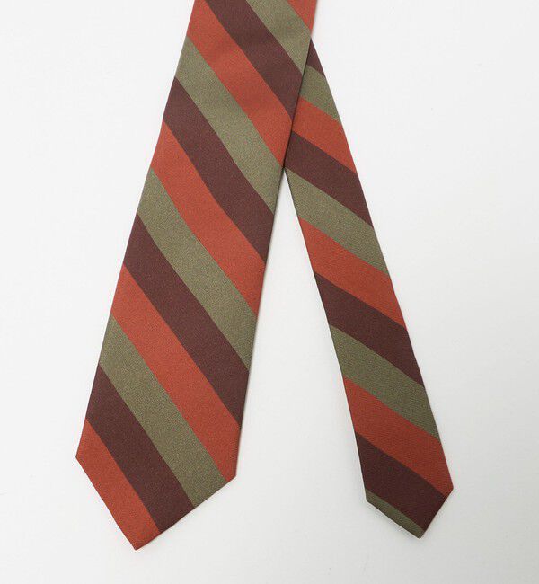 UNITED ARROWS「＜ERRICO FORMICOLA＞カラー レジメンタル ネクタイ 1」|ネクタイ・蝶ネクタイ|