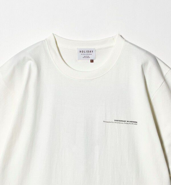 UNITED ARROWS「【別注】＜HOLIDAY BOILEAU＞YESTERDAY Tシャツ」|Tシャツ・カットソー|