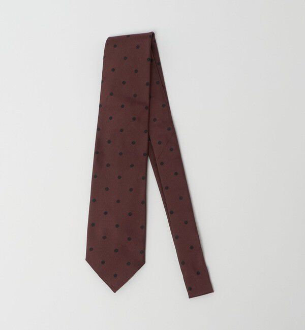 UNITED ARROWS「カラー ドット ネクタイ」|ネクタイ・蝶ネクタイ|BLACK