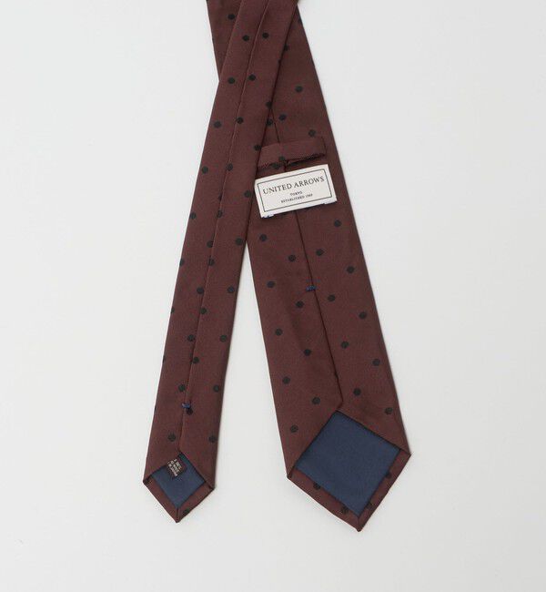 UNITED ARROWS「カラー ドット ネクタイ」|ネクタイ・蝶ネクタイ|