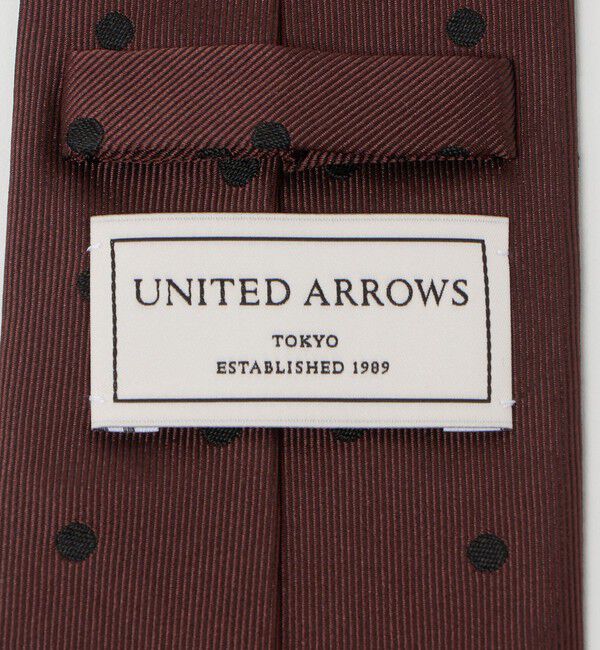 UNITED ARROWS「カラー ドット ネクタイ」|ネクタイ・蝶ネクタイ|
