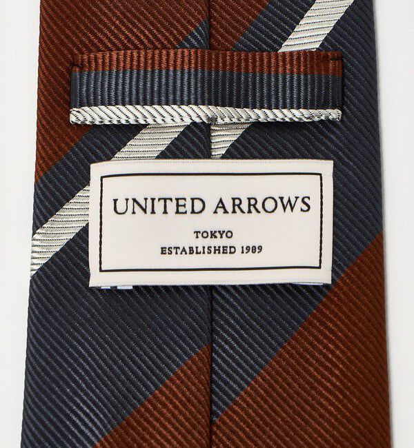 UNITED ARROWS「2カラー ワイドレジメンタル ネクタイ」|ネクタイ・蝶ネクタイ|