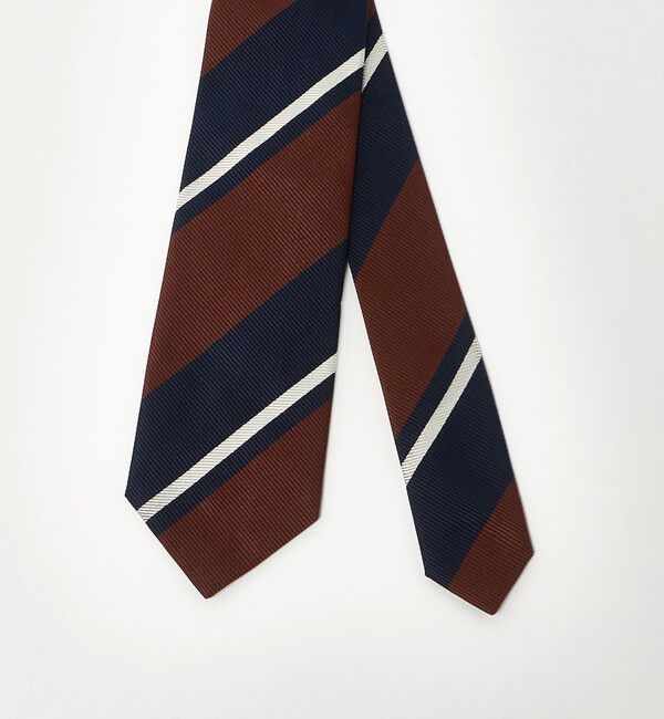 UNITED ARROWS「2カラー ワイドレジメンタル ネクタイ」|ネクタイ・蝶ネクタイ|