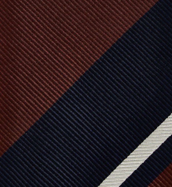 UNITED ARROWS「2カラー ワイドレジメンタル ネクタイ」|ネクタイ・蝶ネクタイ|