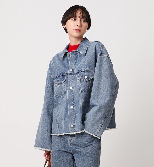 UNITED ARROWS「カットオフ デニムジャケット」|デニムジャケット|COBALT