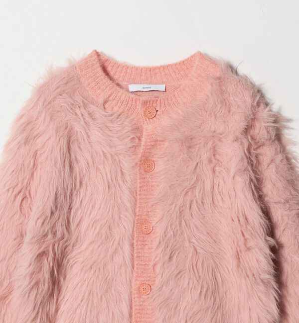 ASTRAET「＜ASTRAET＞シャギー クルーネック カーディガン」|カーディガン|