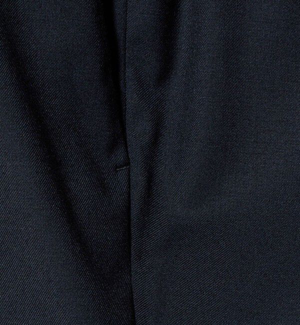 UNITED ARROWS「スリムテーパード サイドシャーリング 1プリーツ スラックス ストレッチ 防しわ」|スラックス|