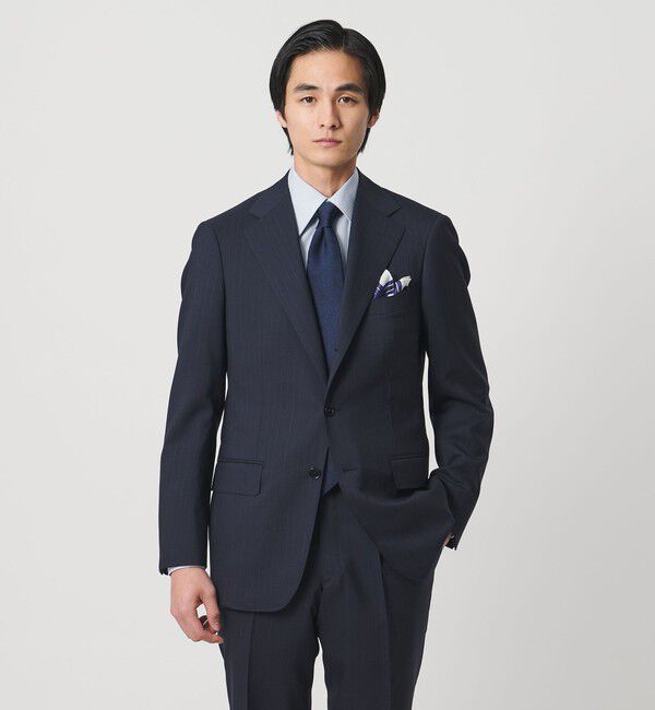 UNITED ARROWS「イージーケア AG ペンシルストライプ レギュラカラーシャツ  ー抗菌防臭ー」|シャツ・ブラウス|