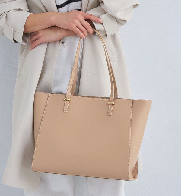 UNITED ARROWS green label relaxing「【WEB限定】ワンポイント シンプル トートバッグ（ソフトPCバッグ付） / A4 / 通勤」|トートバッグ|