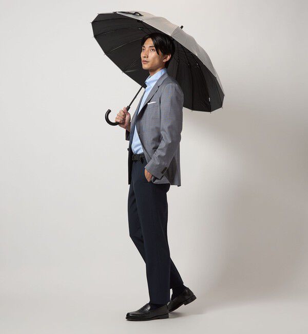 UNITED ARROWS green label relaxing「【別注】＜Wpc.＞GLR 16K シルバー レイン 長傘 / 晴雨兼用 / レイン / 日傘」|傘|